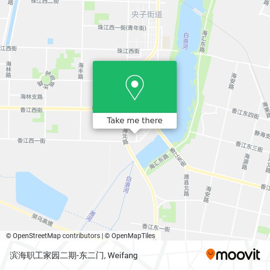 滨海职工家园二期-东二门 map