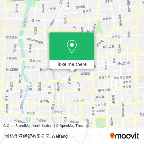 潍坊华亚经贸有限公司 map