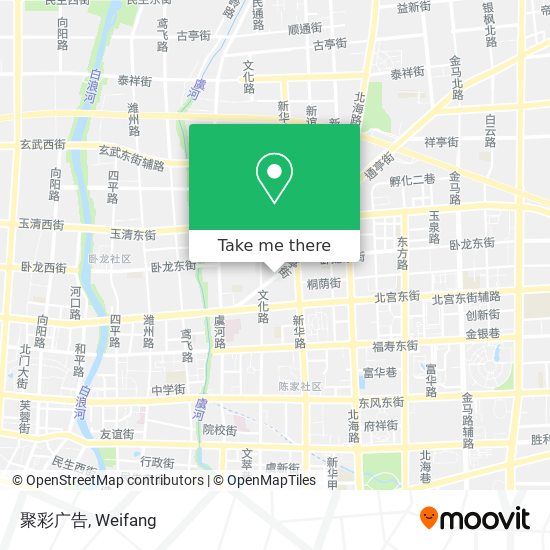 聚彩广告 map