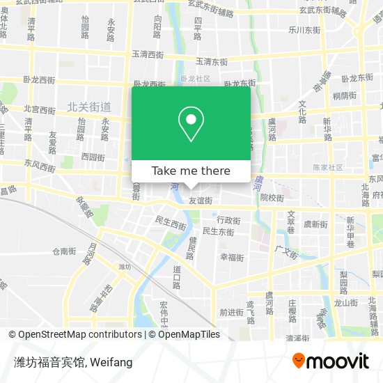 潍坊福音宾馆 map