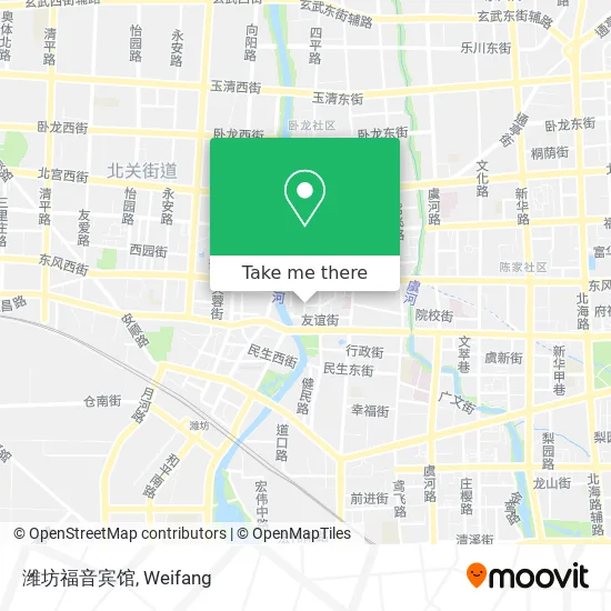 潍坊福音宾馆 map