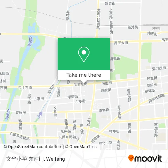 文华小学-东南门 map