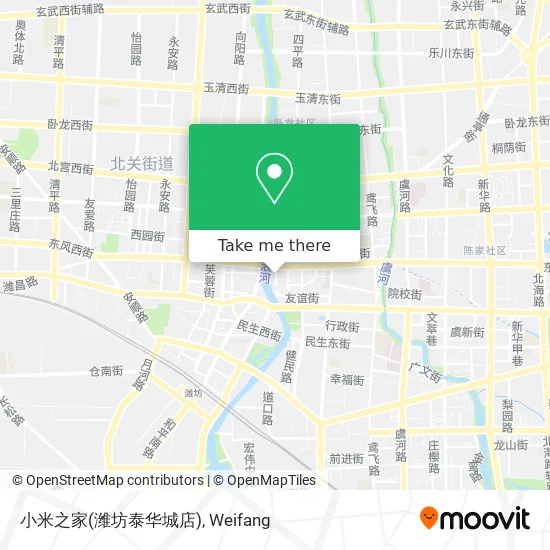 小米之家(潍坊泰华城店) map