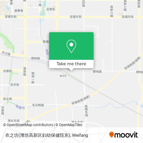 衣之坊(潍坊高新区妇幼保健院东) map
