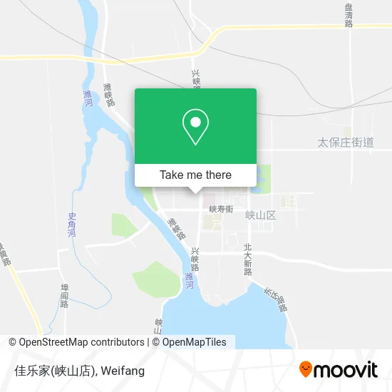 佳乐家(峡山店) map