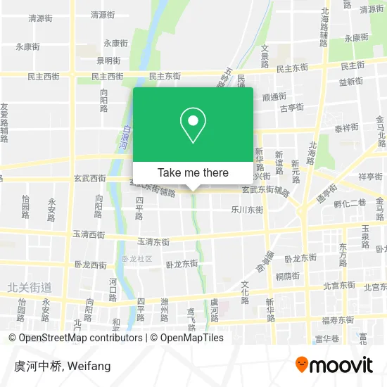 虞河中桥 map