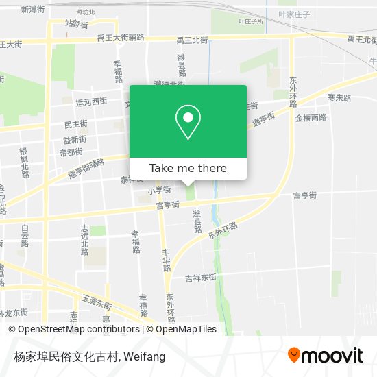 杨家埠民俗文化古村 map