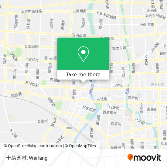 十笏园村 map