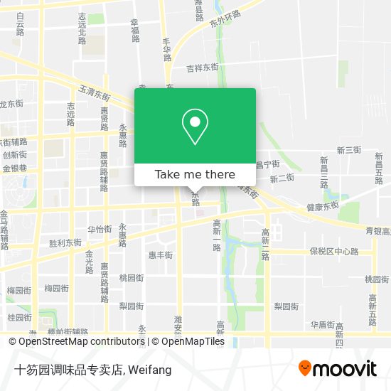 十笏园调味品专卖店 map