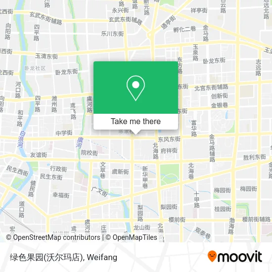 绿色果园(沃尔玛店) map