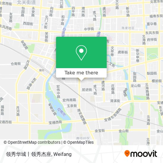 领秀华城丨领秀杰座 map