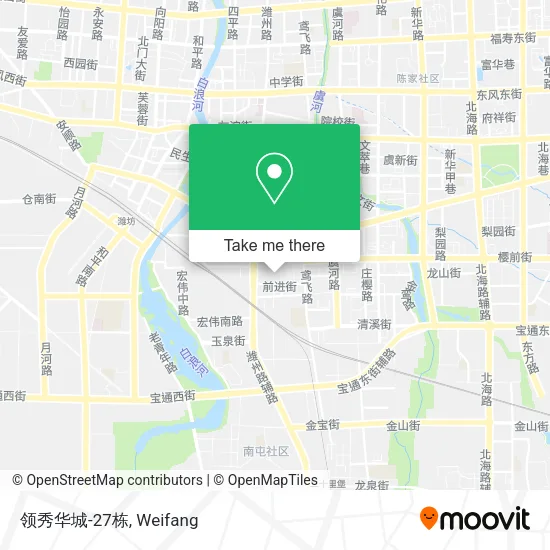 领秀华城-27栋 map