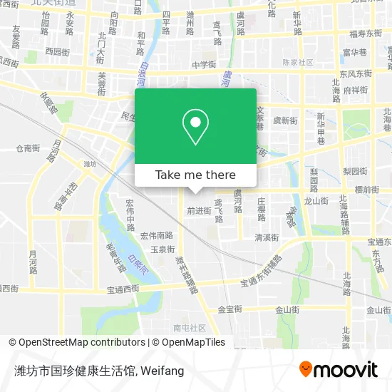 潍坊市国珍健康生活馆 map