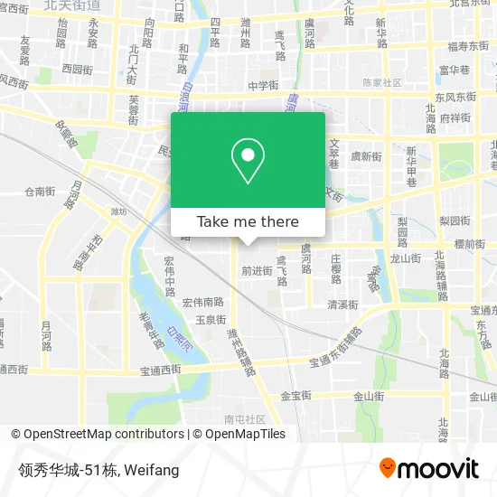 领秀华城-51栋 map