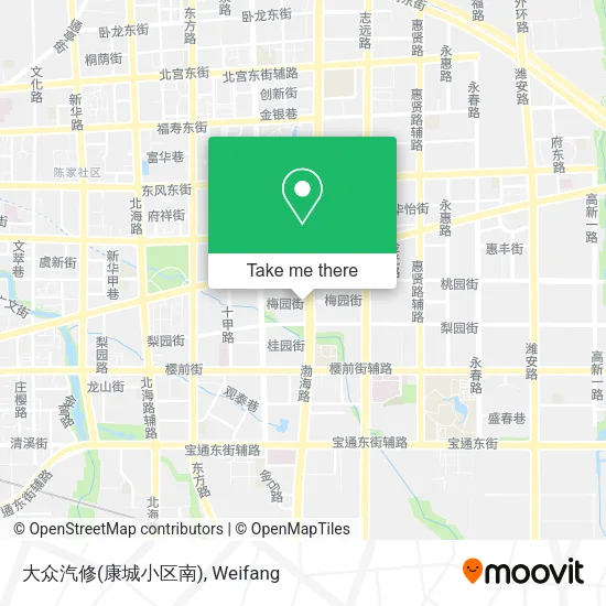 大众汽修(康城小区南) map