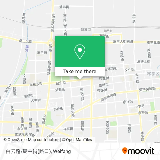 白云路/民主街(路口) map