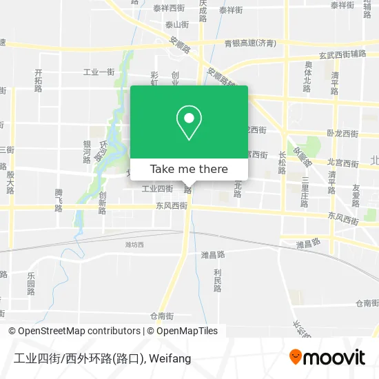 工业四街/西外环路(路口) map