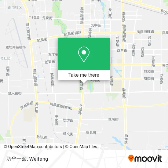 坊华一派 map