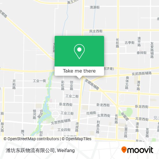 潍坊东跃物流有限公司 map