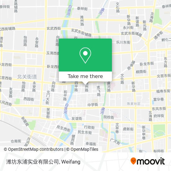 潍坊东浦实业有限公司 map