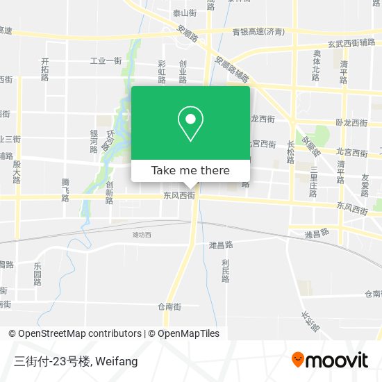 三街付-23号楼 map