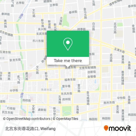北宫东街蓉花路口 map
