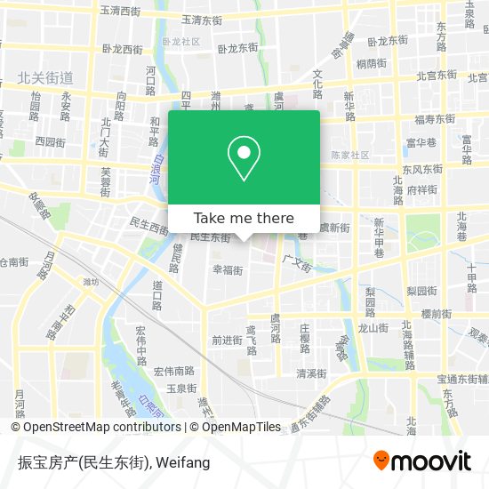 振宝房产(民生东街) map