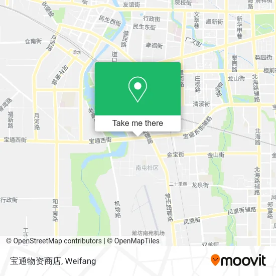 宝通物资商店 map