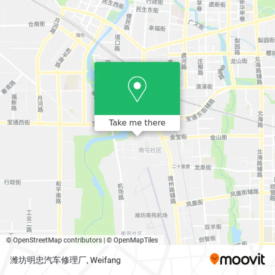 潍坊明忠汽车修理厂 map