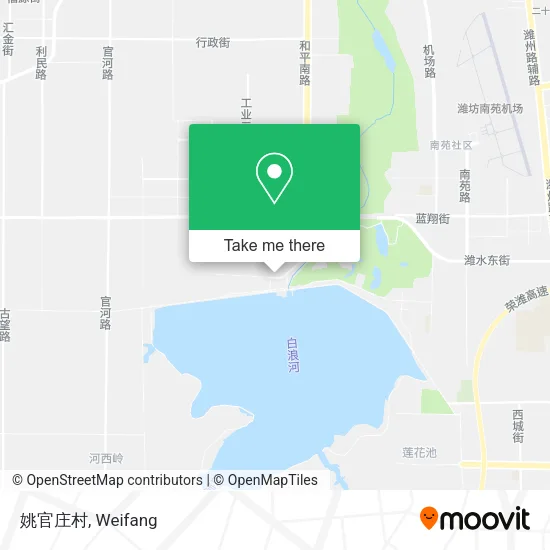 姚官庄村 map