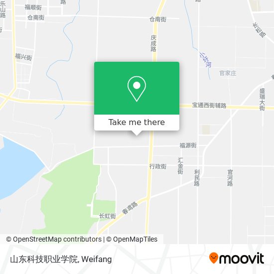 山东科技职业学院 map