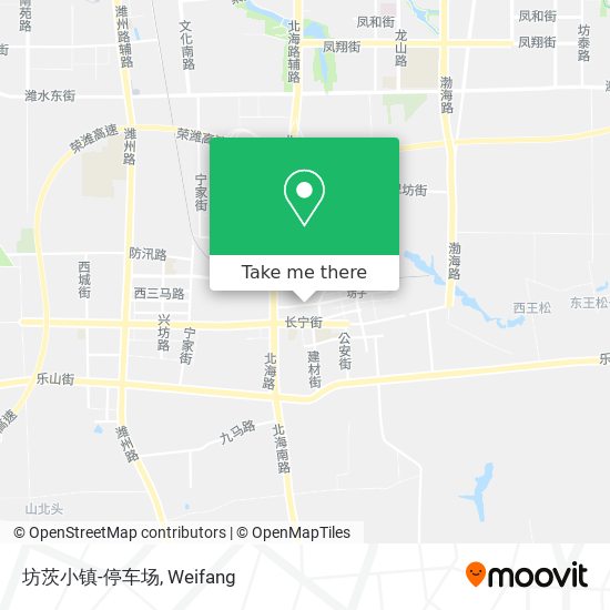 坊茨小镇-停车场 map