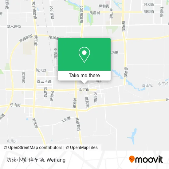 坊茨小镇-停车场 map