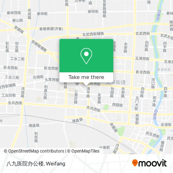 八九医院办公楼 map