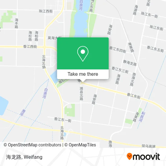 海龙路 map