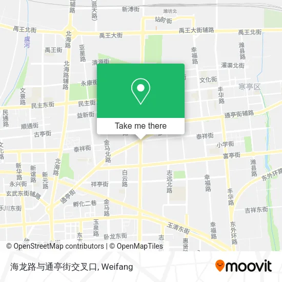 海龙路与通亭街交叉口 map