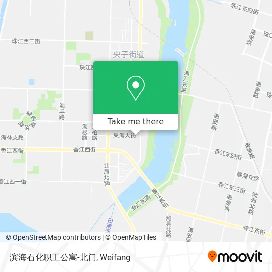 滨海石化职工公寓-北门 map