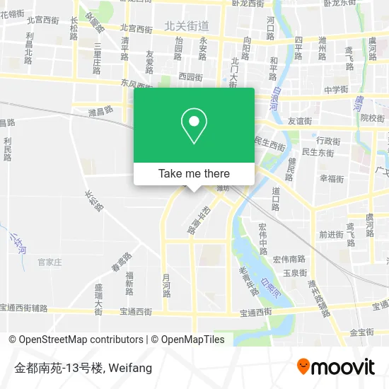 金都南苑-13号楼 map