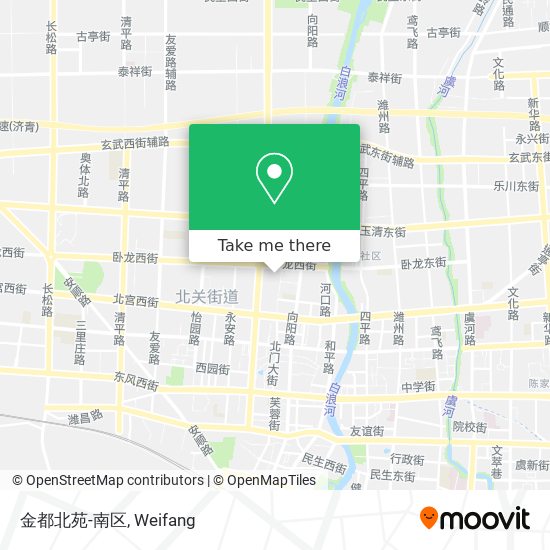 金都北苑-南区 map