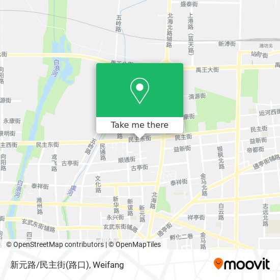 新元路/民主街(路口) map