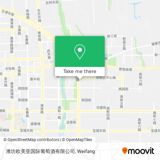 潍坊欧美亚国际葡萄酒有限公司 map