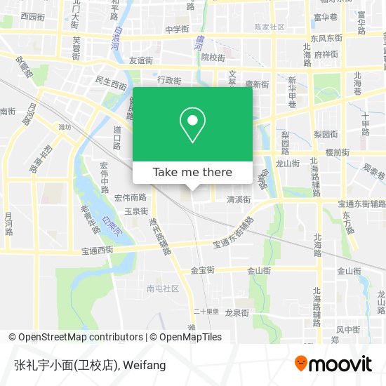 张礼宇小面(卫校店) map