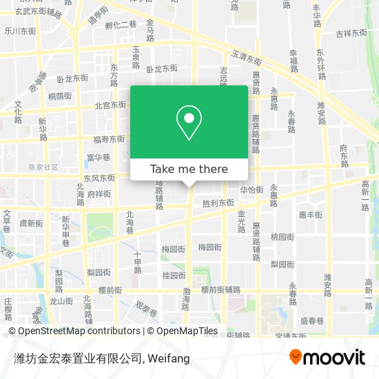 潍坊金宏泰置业有限公司 map