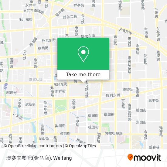 澳赛夫餐吧(金马店) map