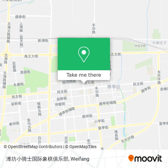 潍坊小骑士国际象棋俱乐部 map