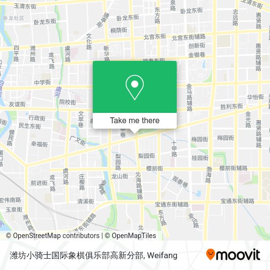 潍坊小骑士国际象棋俱乐部高新分部 map