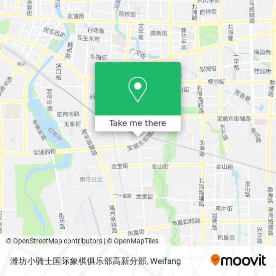 潍坊小骑士国际象棋俱乐部高新分部 map