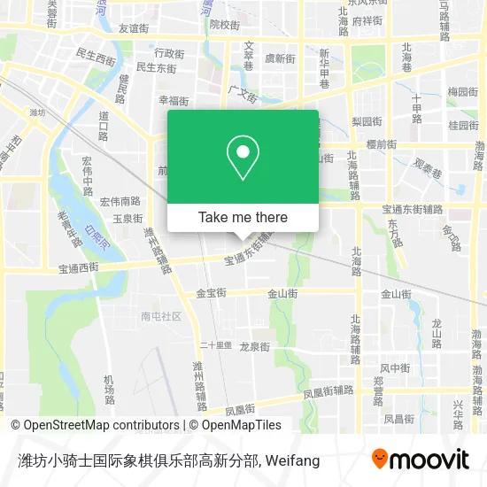 潍坊小骑士国际象棋俱乐部高新分部 map