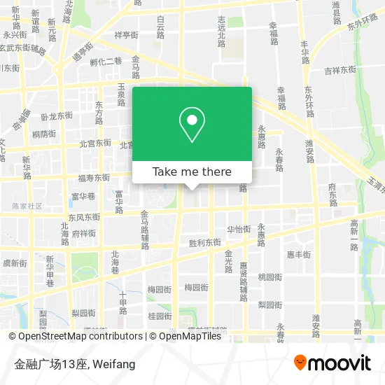 金融广场13座 map