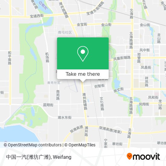 中国一汽(潍坊广潍) map